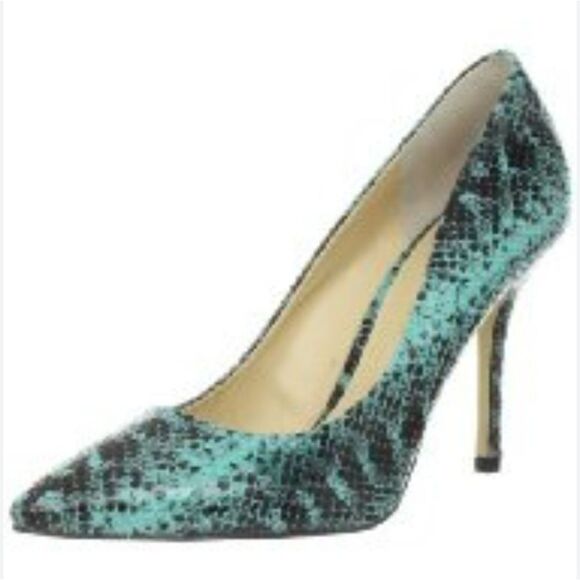 BRAND NEW ENZO ANGIOLINI WOMEN's SNAKESKIN PATTERN STILETTO HEELS - Picture 1 of 15